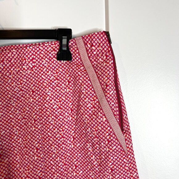 CAbi Picnic Short Polka Dot Side Zip Bright Red High-Waisted Style 5121 Size 12 - Picture 4 of 7